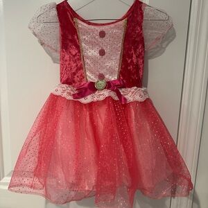 Pink and White Kids Costume Dress